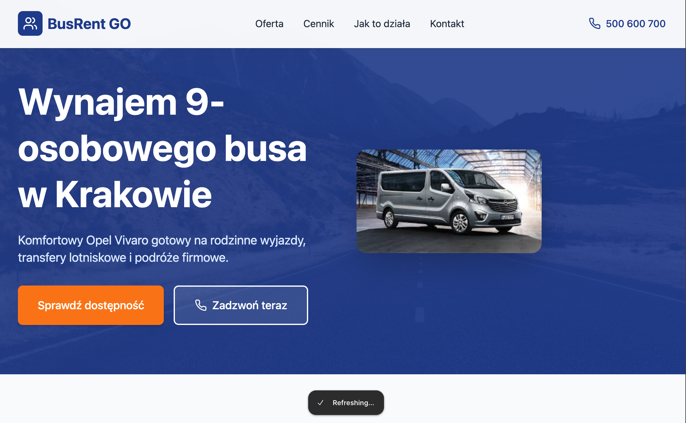 BusRent GO - wypożyczalnia busów
